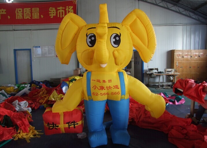 重庆大象充气卡通气模